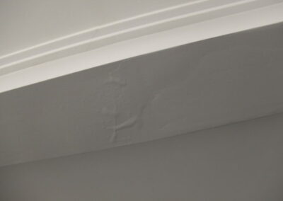 More damp in garage ceiling overlooked by cowboy builder