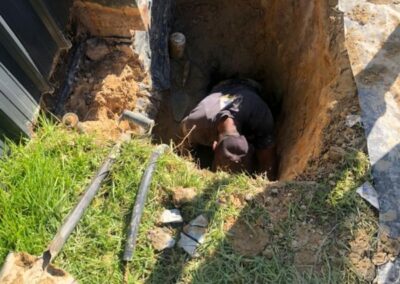 installing a sump during 4 weeks contempt of court