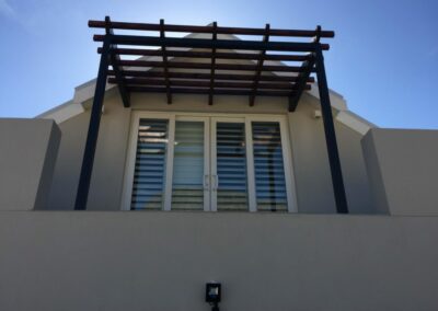 20170927 Pergola outside upstairs bedroom