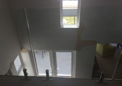 Builder's attempt at patching up cracks