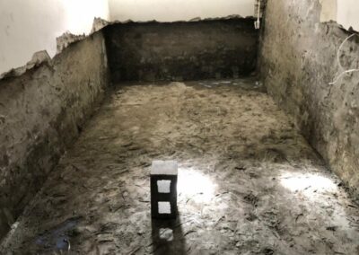 removing part of cellar wall