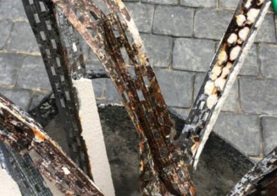 avoiding arbitration - repair of some rusty poor quality beading