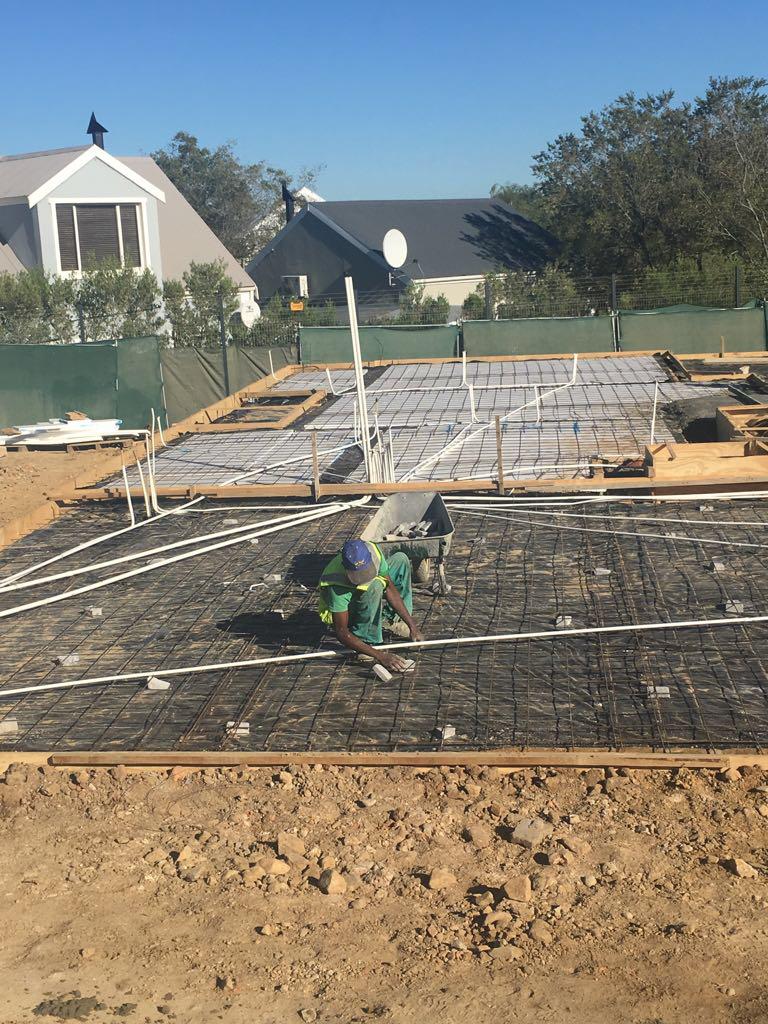 Preparing for the slab