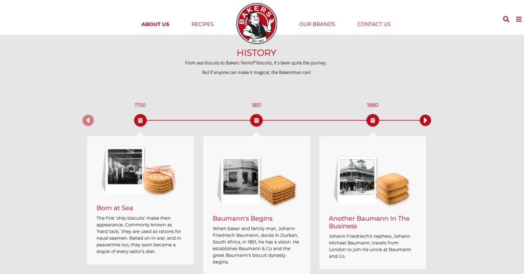 Bakers biscuits